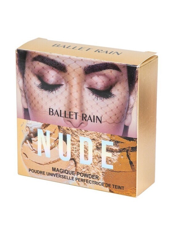 NUDE Ballet Rain Матирующая пудра для лица 10 гр+ сменный блок